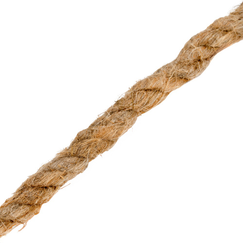 Веревка льнопеньковая, D 10 мм, L 10 м, крученая Сибртех купить в Москве с доставкой по всей России | ProtosMarket.ru