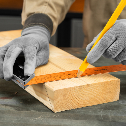 Угольник, 350 мм, металлический Sparta купить в Москве с доставкой по всей России | ProtosMarket.ru