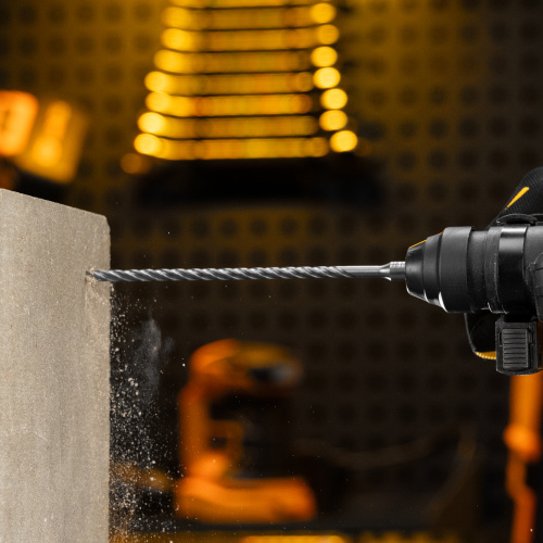 Бур по бетону, цельная крестовая пластина, 6x215 мм, SDS PLUS Denzel по ценам производителя в Санкт-Петербурге с доставкой по всей России