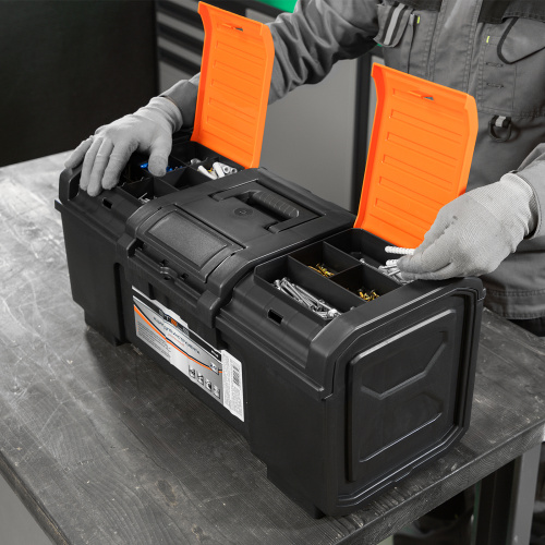 Ящик для инструментов, усиленный 24" Stels купить в Москве с доставкой по всей России | ProtosMarket.ru