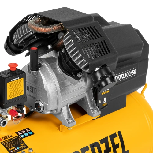 Компрессор воздушный DKV2200/50, Х-PRO 2.2 кВт, 400 л/мин, 50 л Denzel по ценам производителя в Санкт-Петербурге с доставкой по всей России