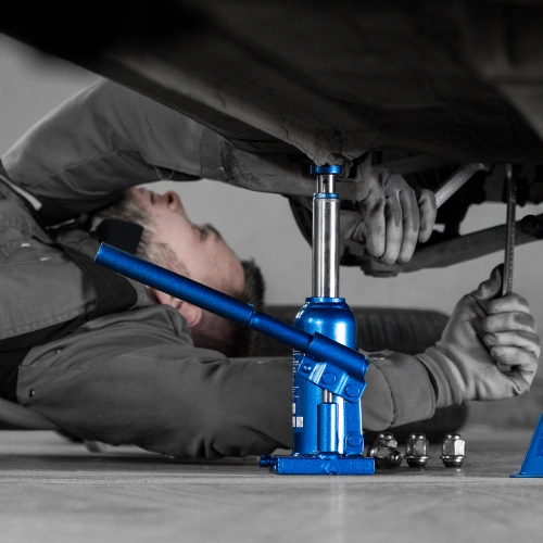 Домкрат гидравлический бутылочный телескопический, 2 т, H подъема 170-380 мм Stels по ценам производителя в Санкт-Петербурге с доставкой по всей России