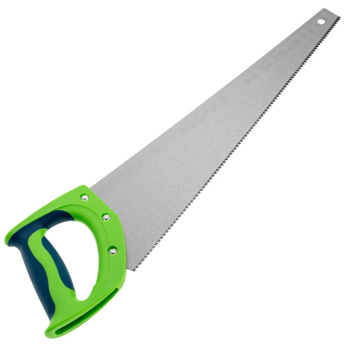 Ножовка по дереву "Зубец", 450 мм, 11 TPI, зуб 2D, каленый зуб, 2-х компонентная рукоятка Сибртех купить в Москве с доставкой по всей России | ProtosMarket.ru