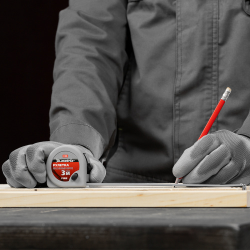 Рулетка Fine,3 м х 16 мм,пластиковый корпус Matrix по ценам производителя в Санкт-Петербурге с доставкой по всей России