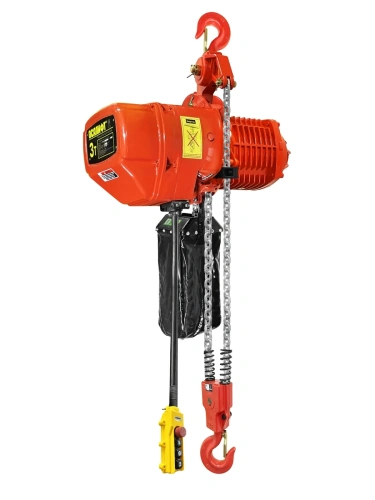 5т 4,5м таль цепная ТЭЦ OCALIFT 05-02D 380в стационарная две скорости электрическая по ценам производителя в Санкт-Петербурге с доставкой по всей России