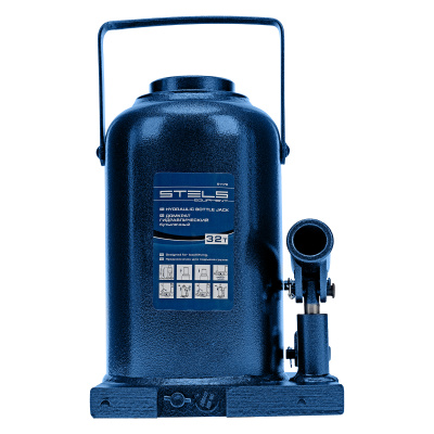 Домкрат гидравлический бутылочный, 32 т, h подъема 260-420 мм Stels купить в Москве с доставкой по всей России | ProtosMarket.ru