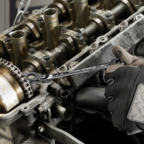 Набор ключей комбинированных, трещоточных шарнирных 13 шт. Matrix купить в Москве с доставкой по всей России | ProtosMarket.ru