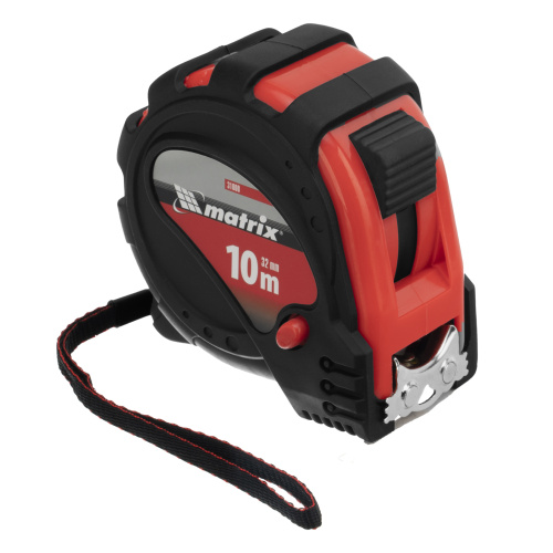 Рулетка Status Magnet 3 fixations,10 м х 32 мм,обрезиненный корпус,зацеп с магнитом Matrix по ценам производителя в Санкт-Петербурге с доставкой по всей России