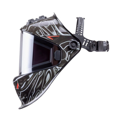 Маска сварщика КОРУНД МЕГА чёрная (ф-р MEGA, внеш. регулировка) в коробке по ценам производителя в Санкт-Петербурге с доставкой по всей России