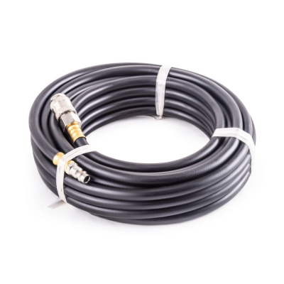 Резиновый маслостойкий воздушный шланг с фитингами Rapid, 20 бар, 12х6 мм, 10 м. AERO по ценам производителя в Санкт-Петербурге с доставкой по всей России