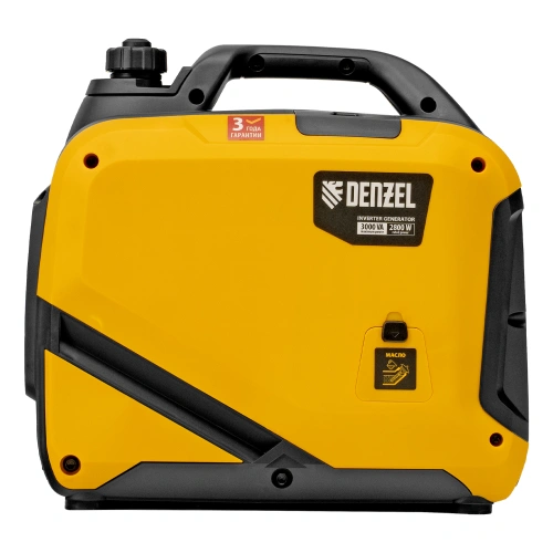 Генератор инверторный GS-3000iS, 3,0 кВт, 230 В, закрытый корпус, ручной старт DENZEL по ценам производителя в Санкт-Петербурге с доставкой по всей России