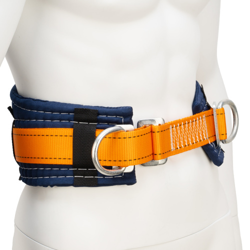 Удерживающая привязь безлямочная, модель УП I, прошитый высокий кушак Сибртех купить в Москве с доставкой по всей России | ProtosMarket.ru