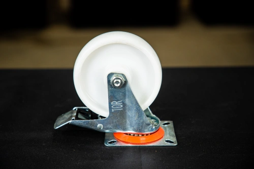 Колесо поворотное полипропилен SRCnb 55 125 мм с тормозом (N) по ценам производителя в Санкт-Петербурге с доставкой по всей России