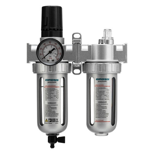 Блок подготовки воздуха регулятор-фильтр-лубрикатор G804, 1/2 Gross купить в Москве с доставкой по всей России | ProtosMarket.ru