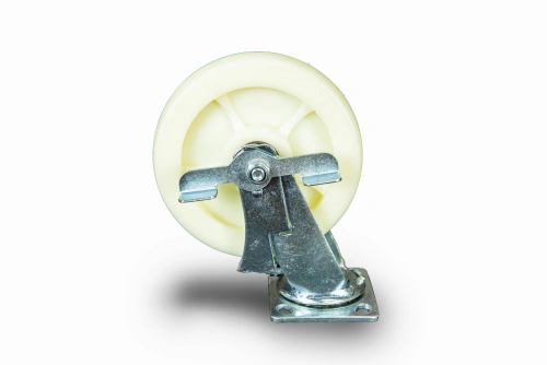 Колесо большегрузное поворотное SCdnb 80 200 мм полипропиленовое с тормозом по ценам производителя в Санкт-Петербурге с доставкой по всей России