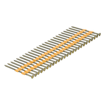 Гвозди для пнев. нейлера (крашен.) длина - 65 мм, диам. - 2,9 мм, 2000 шт. Denzel купить в Москве с доставкой по всей России | ProtosMarket.ru