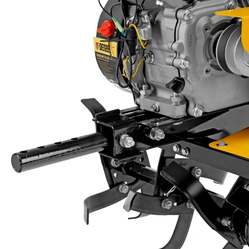 Мотоблок DPT-170S, 7 л.с., ремен.сцеп, фрез 3х4, ШОМ, передачи 2В/1Н Denzel по ценам производителя в Санкт-Петербурге с доставкой по всей России