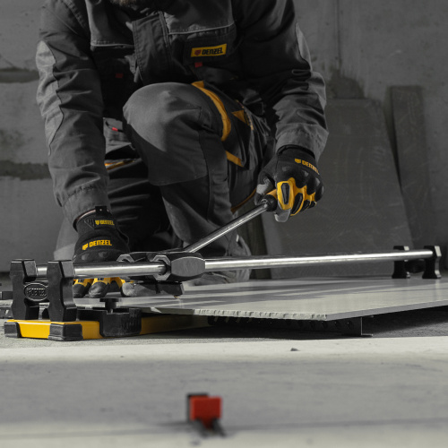 Плиткорез 1000х14мм, цельнометал. напр., каретка на подш., стальная станина, рукоятка-пенал Denzel по ценам производителя в Санкт-Петербурге с доставкой по всей России