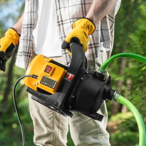 Садовый поверхностный насос GPL600, 600 Вт, 3000 л/ч, подъем 35 м, пластик Denzel по ценам производителя в Санкт-Петербурге с доставкой по всей России