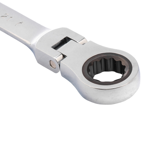 Ключ комбинированный трещоточный, 21 мм, CrV, шарнирный, зеркальный хром Matrix купить в Москве с доставкой по всей России | ProtosMarket.ru