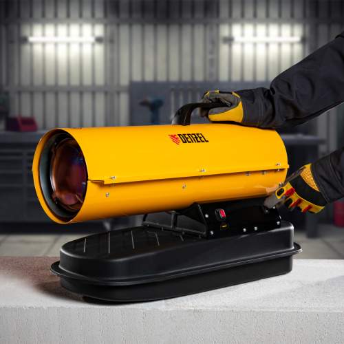 Дизельная тепловая пушка DHG-20, 20 кВт, 500 м3/ч, прямой нагрев Denzel по ценам производителя в Санкт-Петербурге с доставкой по всей России