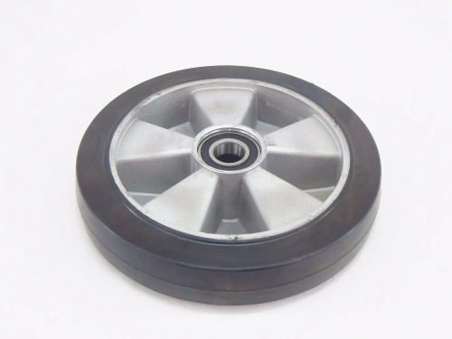 Колесо резиновое 250х50 мм с подшипником для тележек гидравлических HW по ценам производителя в Санкт-Петербурге с доставкой по всей России