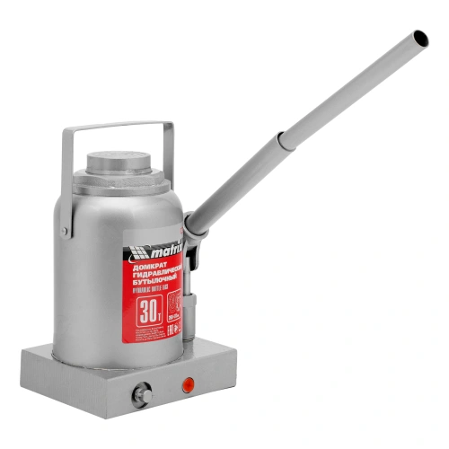 Домкрат гидравлический бутылочный, 30 т, высота подъема 260-415 мм Matrix по ценам производителя в Санкт-Петербурге с доставкой по всей России
