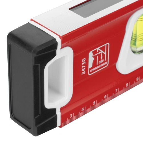 Уровень алюминиевый, магнит, фрезерованный, 3 глазка (1 зеркальный) 400 мм Matrix купить в Москве с доставкой по всей России | ProtosMarket.ru