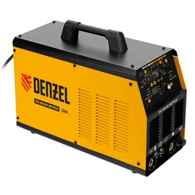 Аппарат инвертор. аргонодуговой сварки ITIG-200 ACDC Mix Pulse, 200 А, ПВ 60% Denzel купить в Москве с доставкой по всей России | ProtosMarket.ru
