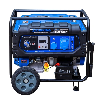 Генератор бензиновый Dinking DKA6500EW (6,5кВт, электростартер, 15лс, колёса) купить в Москве с доставкой по всей России | ProtosMarket.ru