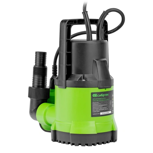 Дренажный насос для чистой воды СДН500-5, 500 Вт, напор 8 м, 8000 л/ч Сибртех по ценам производителя в Санкт-Петербурге с доставкой по всей России