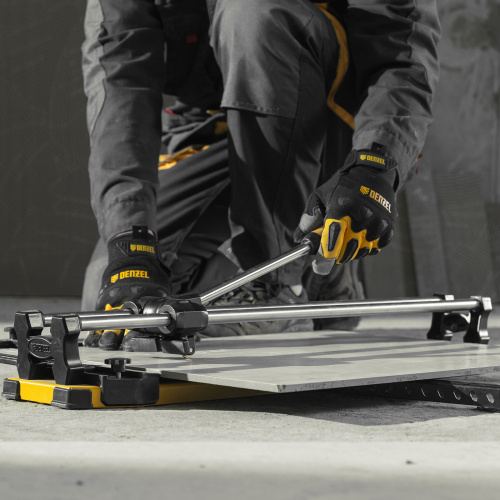 Плиткорез 600х14мм, цельнометал. напр., каретка на подш., стальная станина, рукоятка-пенал Denzel по ценам производителя в Санкт-Петербурге с доставкой по всей России