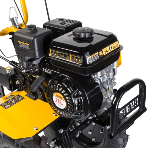 Мотоблок DPT-470, 7 л.с, ременное сцепление, ширина 85 см, глубина 35 см, фрез 3 х 4, ШОМ, передачи 3В/1Н Denzel по ценам производителя в Санкт-Петербурге с доставкой по всей России