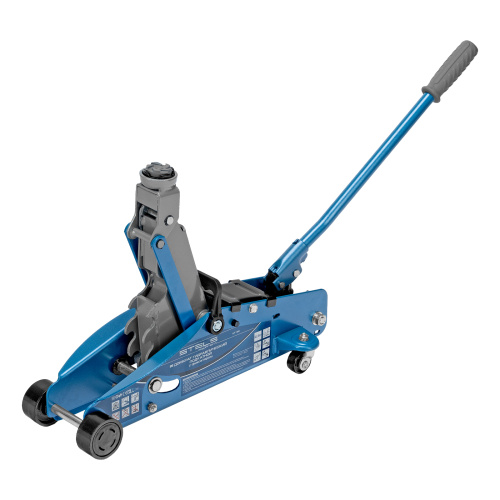 Домкрат гидравлический подкатной 2.5 т, с фиксатором, Safety Pin, 140-385 мм Stels по ценам производителя в Санкт-Петербурге с доставкой по всей России