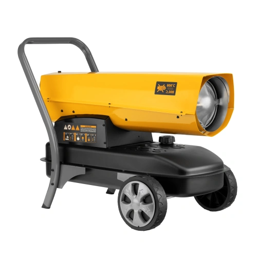 Дизельная тепловая пушка DHG-45i, 45 кВт, 1000 м3/ч, прямой нагрев, электронный термостат Denzel по ценам производителя в Санкт-Петербурге с доставкой по всей России