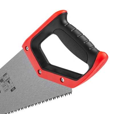 Ножовка по дереву, 400 мм, зуб 2D, каленый крупный зуб 5-6 TPI, двухкомпонентная рукоятка Matrix по ценам производителя в Санкт-Петербурге с доставкой по всей России