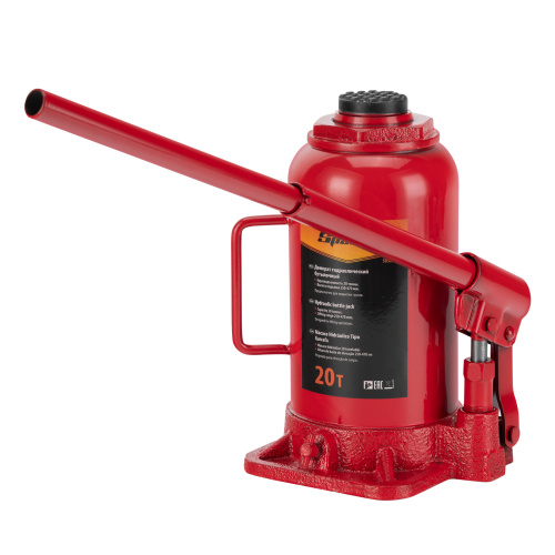 Домкрат гидравлический бутылочный, 20 т, h подъема 250-470 мм Sparta по ценам производителя в Санкт-Петербурге с доставкой по всей России