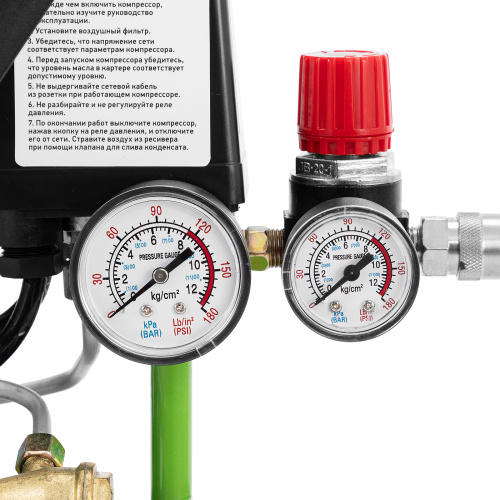 Компрессор воздушный КК-1100/22, 1, 1 кВт, 135 л/мин, 22 л, прямой привод, масляный Сибртех по ценам производителя в Санкт-Петербурге с доставкой по всей России
