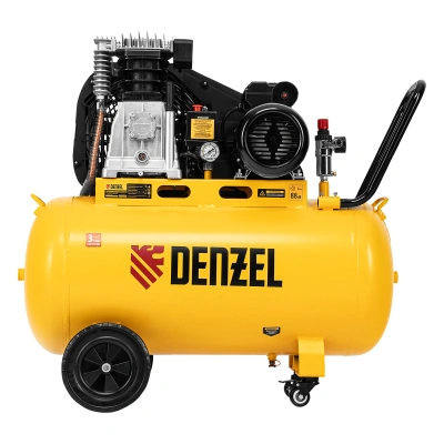 Компрессор воздушный рем. привод BCI 2200/100, 2,2 кВт, 100 литров, 420 л/мин Denzel по ценам производителя в Санкт-Петербурге с доставкой по всей России