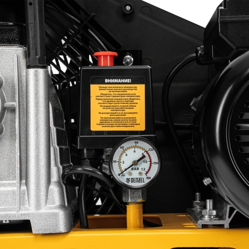 Компрессор воздушный рем. привод BCI 2200/100, 2,2 кВт, 100 литров, 420 л/мин Denzel по ценам производителя в Санкт-Петербурге с доставкой по всей России