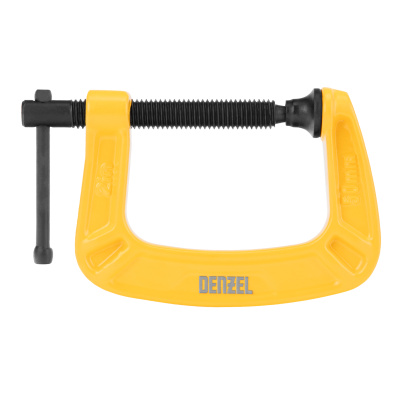 Струбцина G-образная, усиленная, 50 мм Denzel по ценам производителя в Санкт-Петербурге с доставкой по всей России