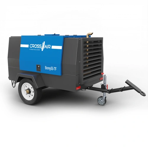 Дизельный передвижной компрессор Borey55-7F по ценам производителя в Санкт-Петербурге с доставкой по всей России