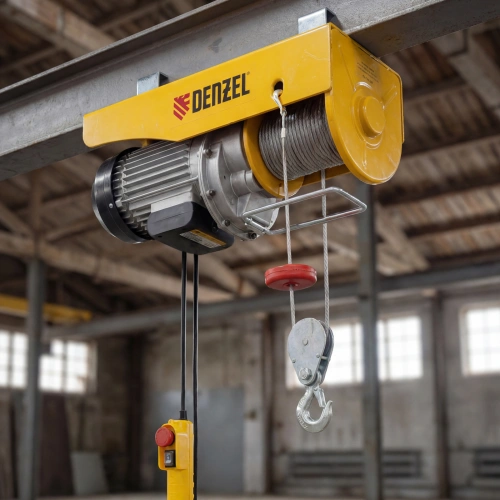 Тельфер электрический TF-1200,1.2 т, 1800 Вт, высота 12 м, 8 м/мин Denzel по ценам производителя в Санкт-Петербурге с доставкой по всей России