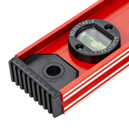 Уровень алюминиевый "Рельс", 1000 мм, 3 глазка, усиленный Matrix по ценам производителя в Санкт-Петербурге с доставкой по всей России