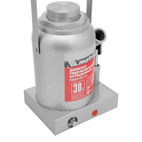 Домкрат гидравлический бутылочный, 30 т, высота подъема 260-415 мм Matrix по ценам производителя в Санкт-Петербурге с доставкой по всей России