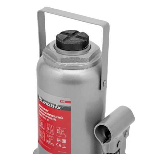 Домкрат гидравлический бутылочный, 16 т, h подъема 230-460 мм Matrix по ценам производителя в Санкт-Петербурге с доставкой по всей России