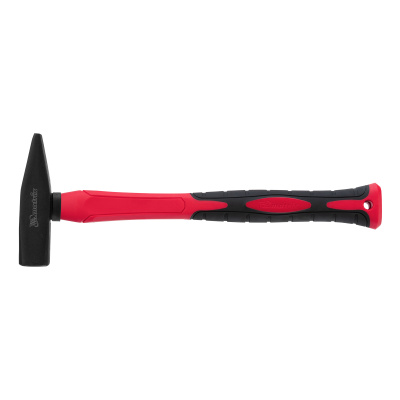 Молоток слесарный optimal, 400 г, фибергласовая обрезиненная рукоятка, квадратный боек Matrix купить в Москве с доставкой по всей России | ProtosMarket.ru