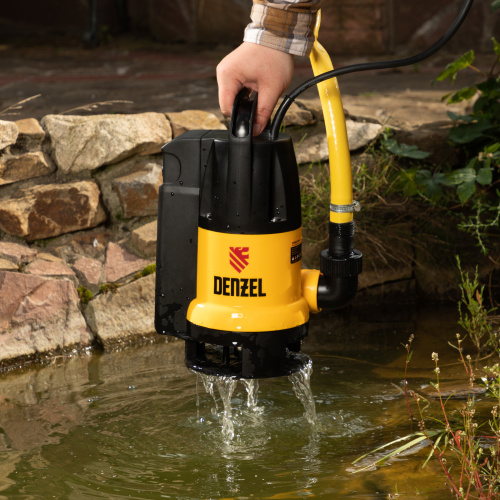 Дренажный насос DP800A, 800 Вт, подъем 5 м, 13000 л/ч Denzel по ценам производителя в Санкт-Петербурге с доставкой по всей России