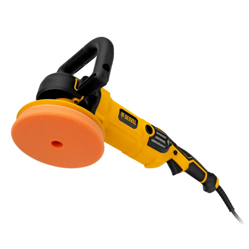 Машина полировальная CP-180, 1400 Вт, 180 мм, 0-3000 об/мин Denzel купить в Москве с доставкой по всей России | ProtosMarket.ru