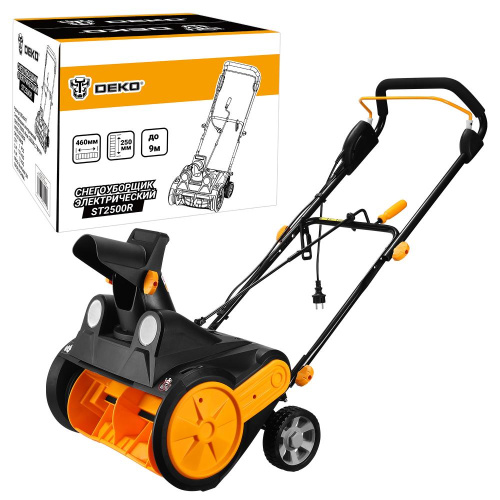 Снегоуборщик электрический DEKO ST2500R, 46см, 2500Вт, 2 фары купить в Москве с доставкой по всей России | ProtosMarket.ru